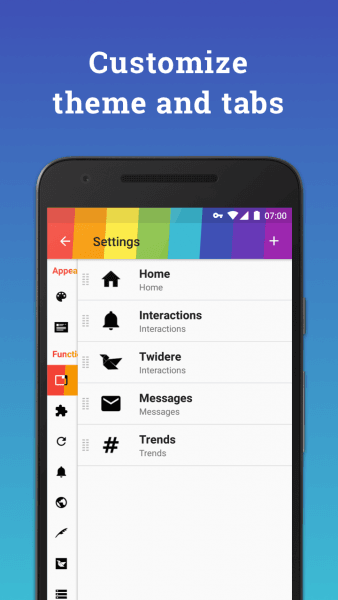 Twidere скриншот № 1