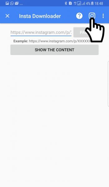 Video Downloader for Instagram скриншот № 1