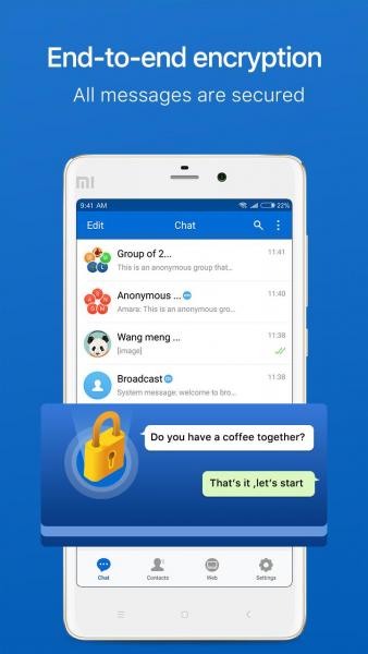 Bat Messenger скриншот № 1