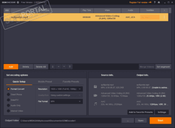 GOM Encoder скриншот № 1