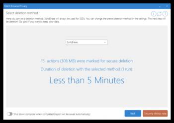 O&O BrowserPrivacy скриншот № 1