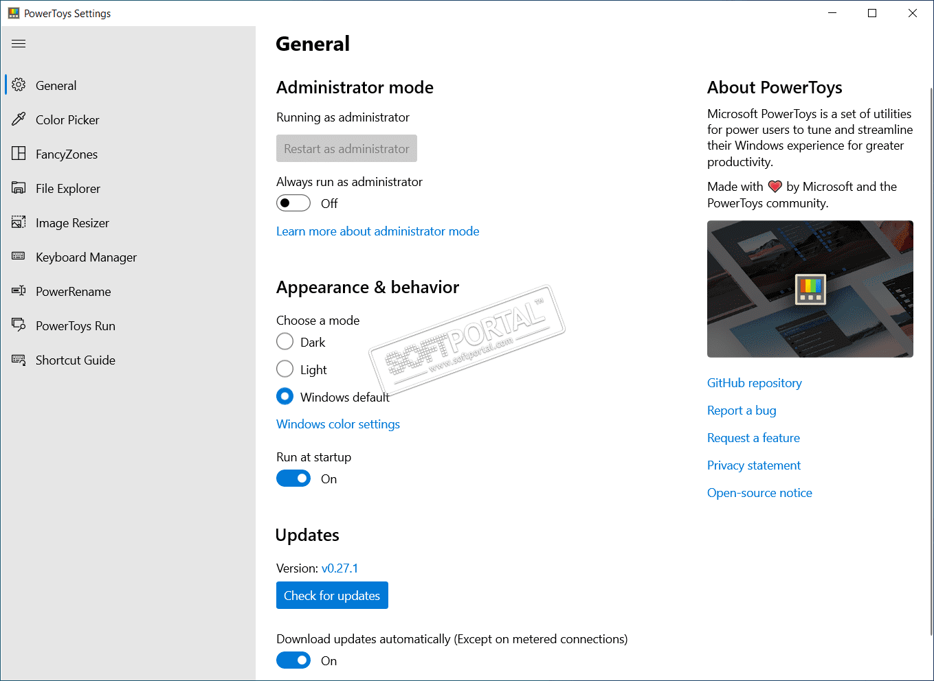 Microsoft PowerToys 0.72 for mac download