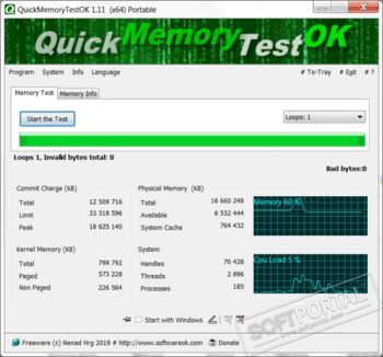 QuickMemoryTestOK
				для Windows