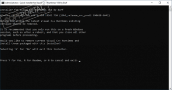 Visual C++ Runtime Installer (All-In-One) скриншот № 1