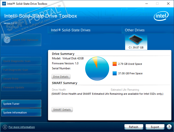 Intel SSD Toolbox Intel SSD Toolbox 3.5.12