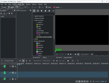 Kdenlive скриншот № 1