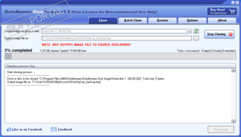 DataNumen Disk Image скриншот № 1