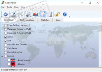 Geo Firewall скриншот № 1