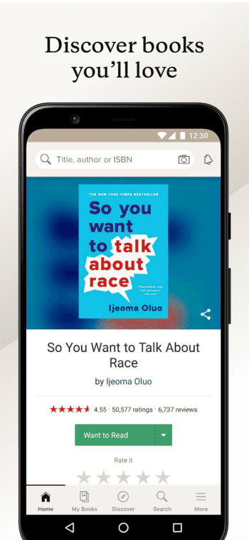 Goodreads скриншот № 1