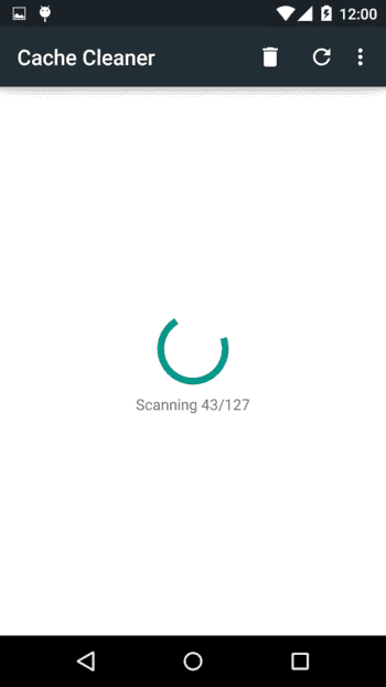 Cache Cleaner скриншот № 1