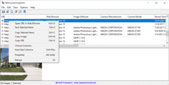 WebCacheImageInfo скриншот № 1
