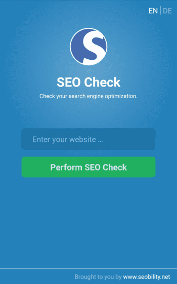 SEO Check скриншот № 1