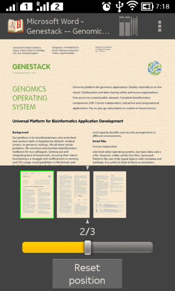 FBReader PDF plugin скриншот № 1