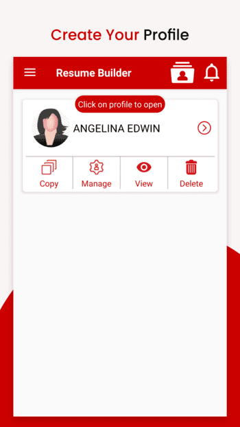 Resume Builder скриншот № 1