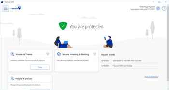F-Secure Internet Security скриншот № 1