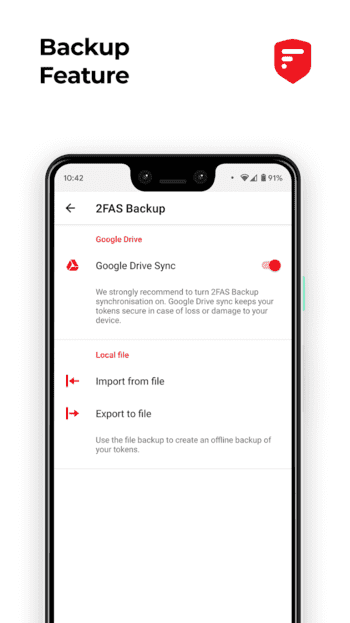 2FA Authenticator (2FAS) скриншот № 1
