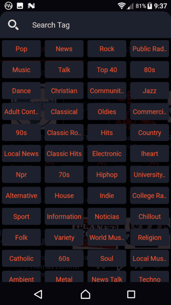 Radio Mobi скриншот № 1
