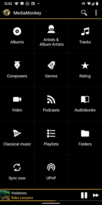 MediaMonkey скриншот № 1