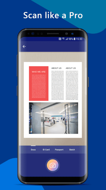 Scanner Free скриншот № 1