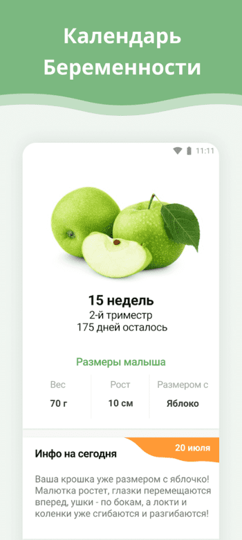 Календарь беременности 1.2.73 (Android)