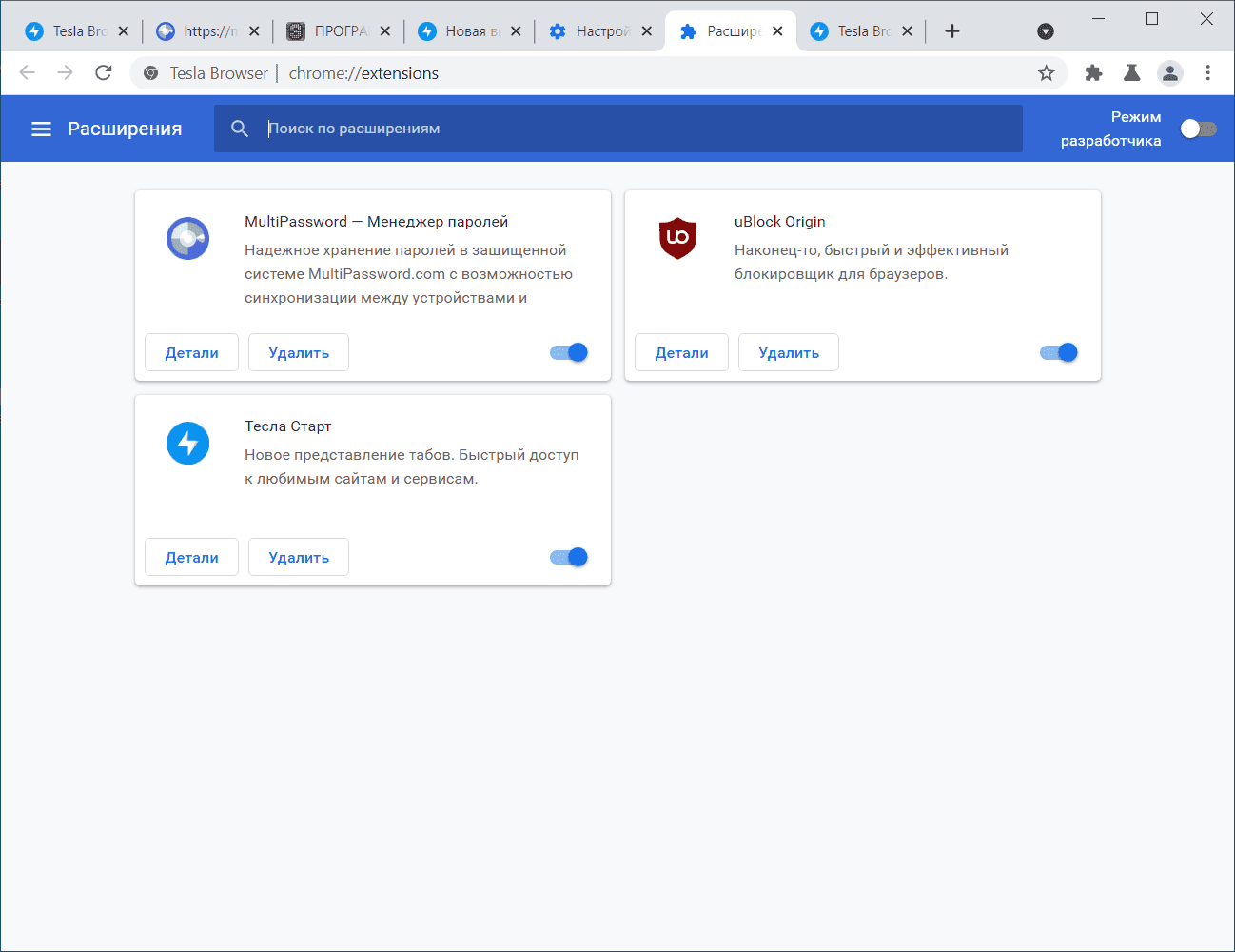 Tesla browser что это