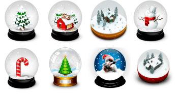 Christmas Snow Globe Countdown скриншот № 1