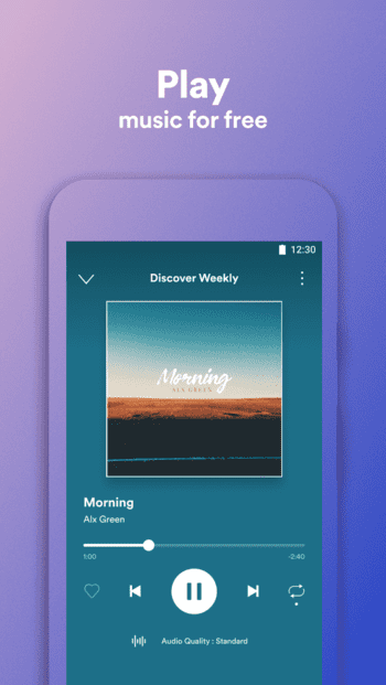 Spotify Lite скриншот № 1