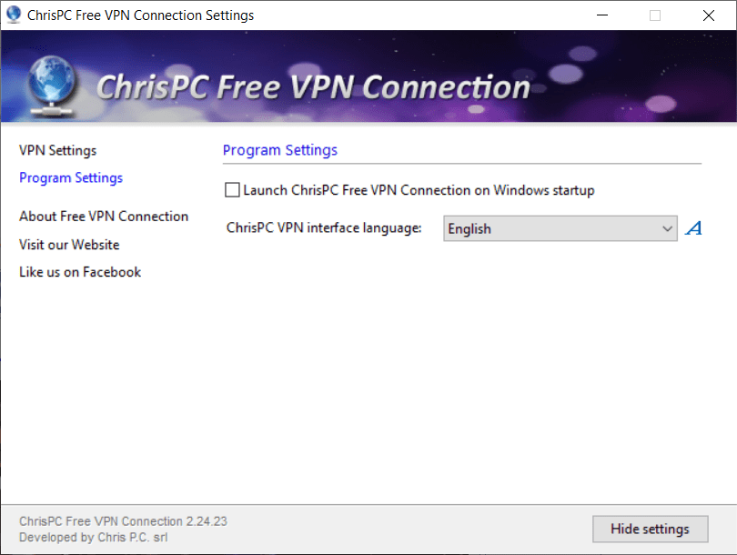 instal ChrisPC Free VPN Connection 4.06.15 free instal ChrisPC Free VPN Connection 4.06.15 free