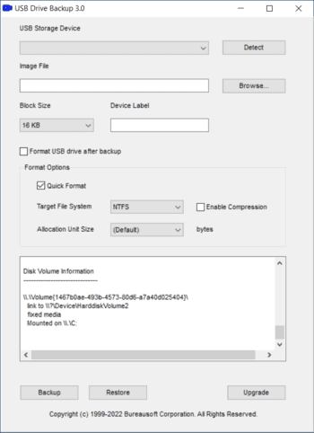 USB Drive Backup скриншот № 1