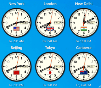 Sharp World Clock - скачать бесплатно Sharp World Clock 9.5.2