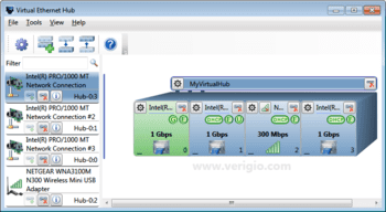 Virtual Network Hub скриншот № 1
