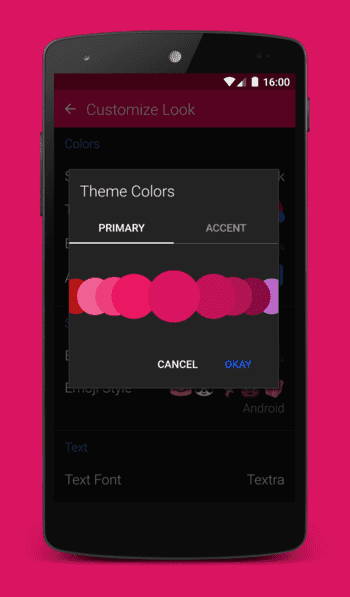 Textra SMS скриншот № 1