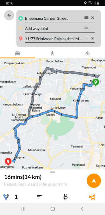 Offline Map Navigation скриншот № 1