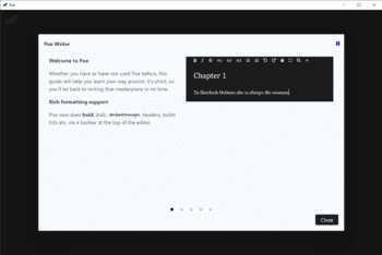 Poe-writer скриншот № 1