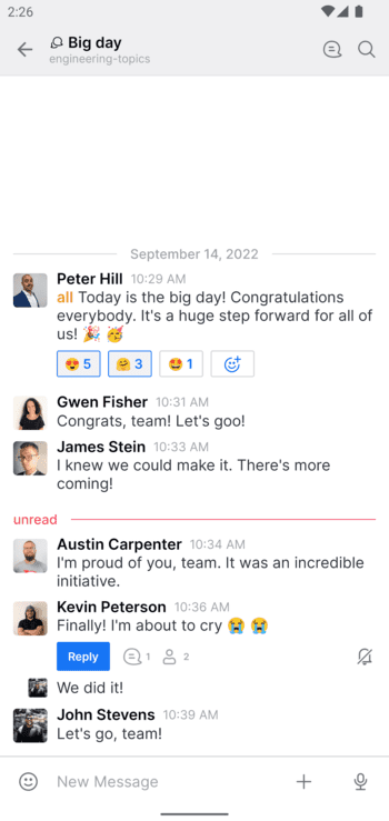 Rocket.Chat скриншот № 1