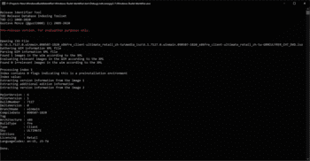 Windows Build Identifier скриншот № 1