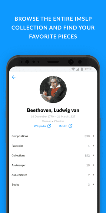 IMSLP скриншот № 1