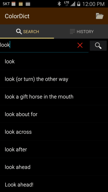 ColorDict скриншот № 1