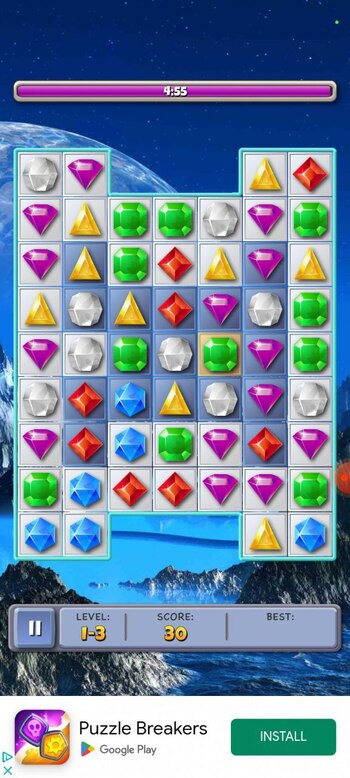 Match 3 Jewels скриншот № 1