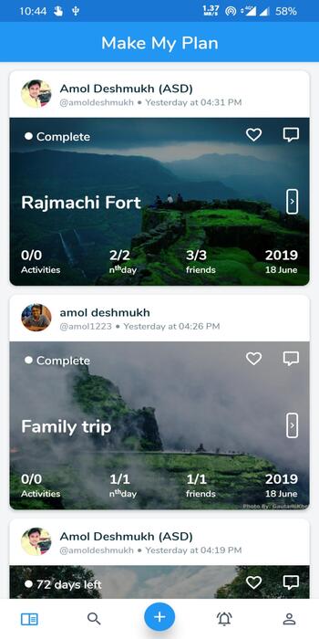 Make My Plan скриншот № 1