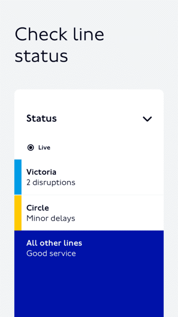 TfL Go скриншот № 1