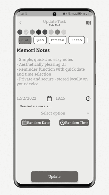 MemoriNote скриншот № 1