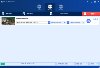 Blu-ray DVD Creator скриншот № 1