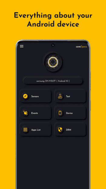 Sensor Test скриншот № 1