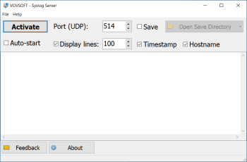 Syslog Server скриншот № 1