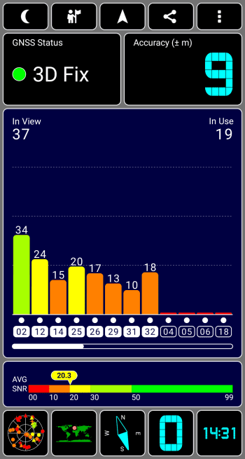 GPS Test скриншот № 1