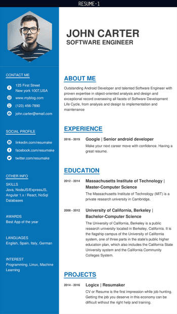 Resumaker скриншот № 1