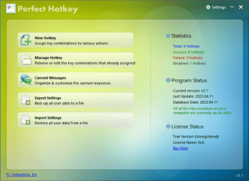 Perfect Hotkey скриншот № 1