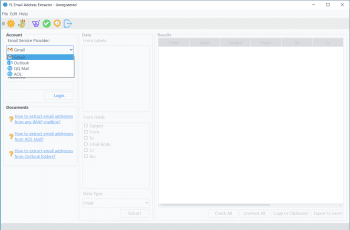 YL Email Address Extractor скриншот № 1