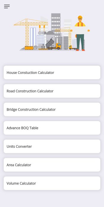 Construction Calculator скриншот № 1